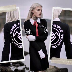 KILLSTAR x Twin Peaks collab Ghostwood collar dress